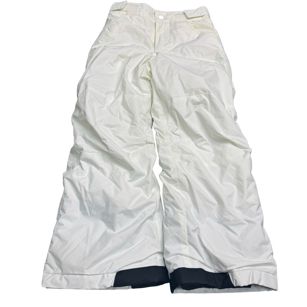Columbia Kids White Snow Pants Size XS Warm Waterproof Winter Outdoor Wear
